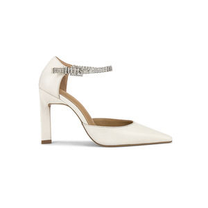 Tony Bianco Eliza Heel in Dove Nappa from REVOLVE
